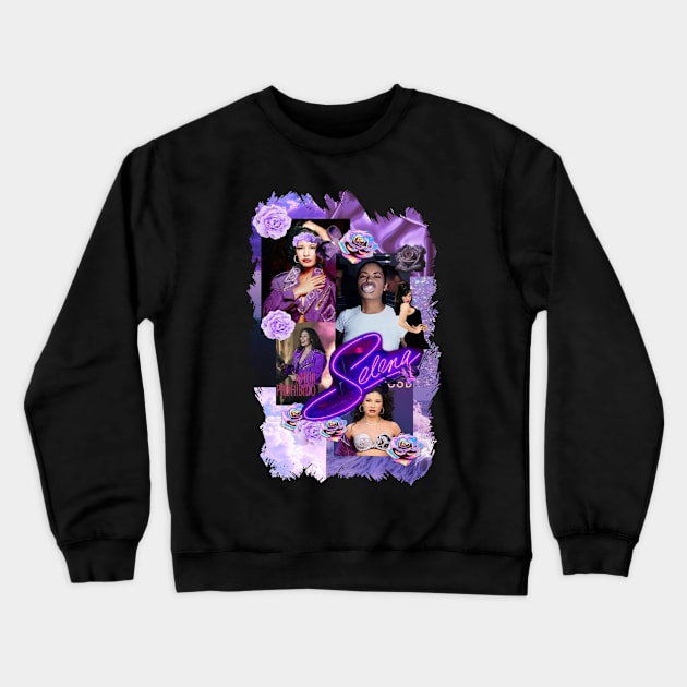 Selena Quintanilla Crewneck Sweatshirt by Chanlothes